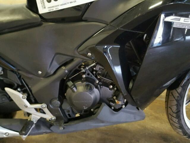 MLHMC4112C5200390 - 2012 HONDA CBX250 RA BLACK photo 7