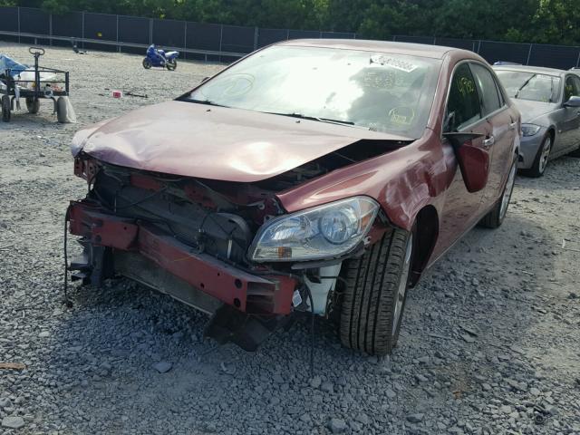 1G1ZE5E71AF323203 - 2010 CHEVROLET MALIBU LTZ 红色 照片 2