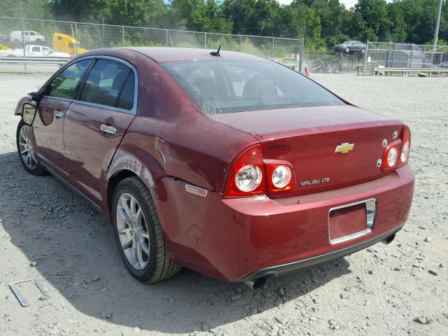 1G1ZE5E71AF323203 - 2010 CHEVROLET MALIBU LTZ 红色 照片 3