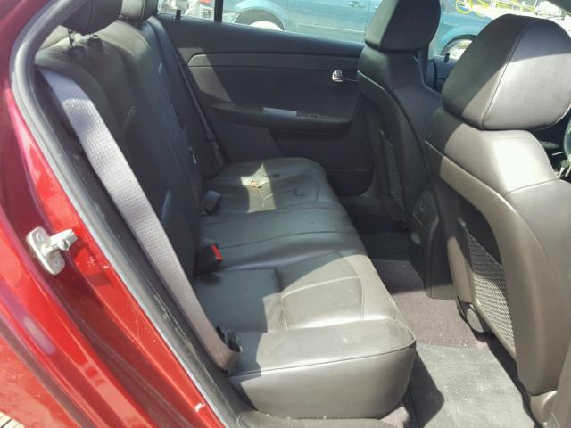 1G1ZE5E71AF323203 - 2010 CHEVROLET MALIBU LTZ 红色 照片 6