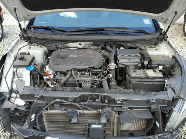 5NPE34AB3FH073461 - 2015 HYUNDAI SONATA SPO SILVER photo 7