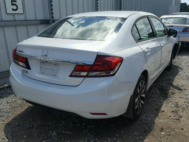 19XFB2F99FE083322 - 2015 HONDA CIVIC EXL 白色 照片 4