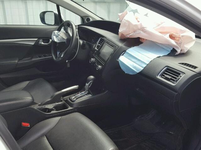 19XFB2F99FE083322 - 2015 HONDA CIVIC EXL 白色 照片 5