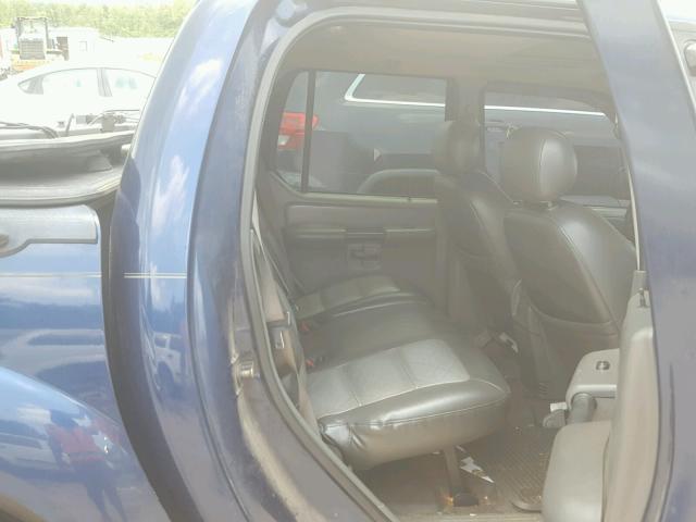 1FMZU67K14UA82417 - 2004 FORD EXPLORER S BLUE photo 6