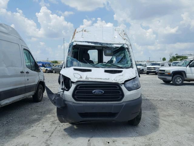 1FTYR2XG2FKA21050 - 2015 FORD TRANSIT T- WHITE photo 9