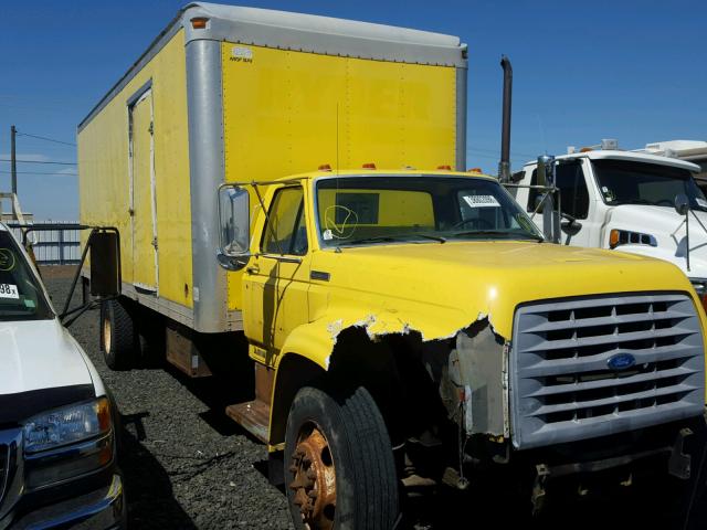 1FDNF70J6VVA43284 - 1997 FORD F700 YELLOW photo 1