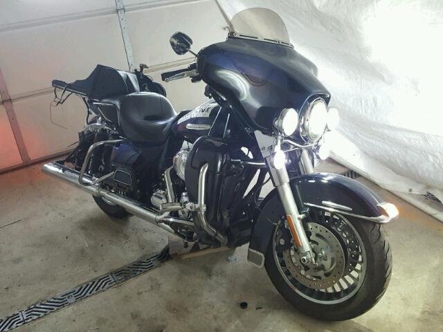 1HD1KEM19DB694193 - 2013 HARLEY-DAVIDSON FLHTK ELEC 蓝色 照片 1