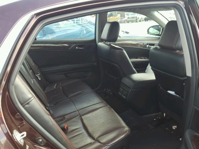 4T1BK3DB3CU472430 - 2012 TOYOTA AVALON BAS BURGUNDY photo 6