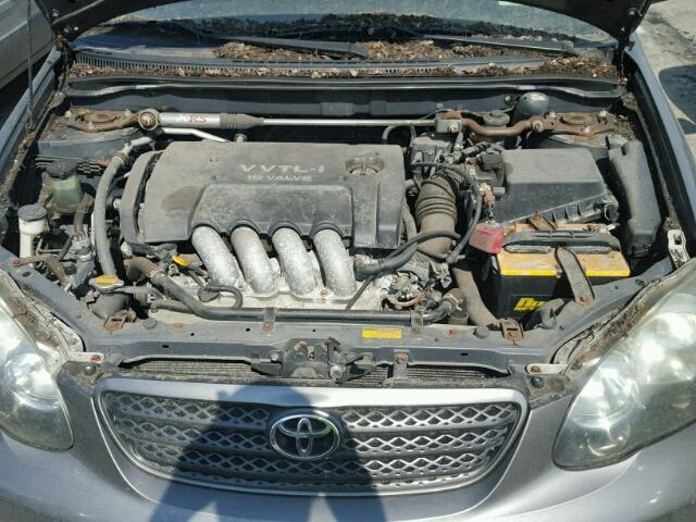 2T1BY30E45C355314 - 2005 TOYOTA COROLLA XR 灰色 照片 7