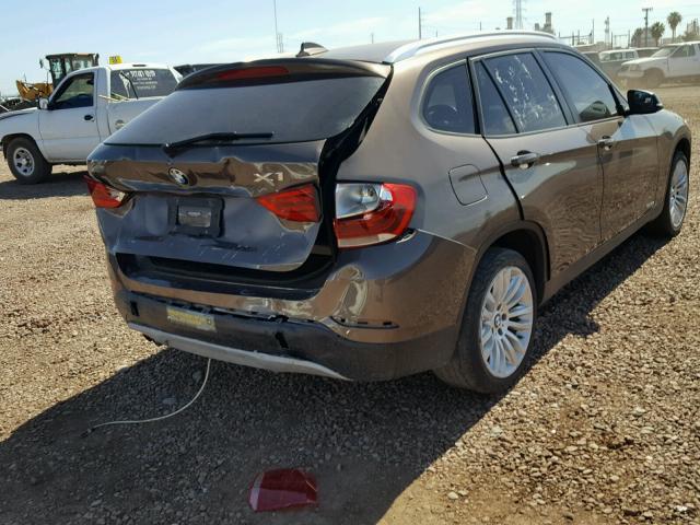 WBAVM1C59EVW51254 - 2014 BMW X1 SDRIVE2 BROWN photo 4