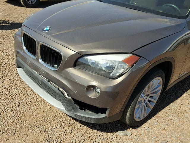 WBAVM1C59EVW51254 - 2014 BMW X1 SDRIVE2 棕色 照片 9
