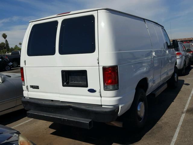 1FTSE34L05HB20681 - 2005 FORD ECONOLINE WHITE photo 4