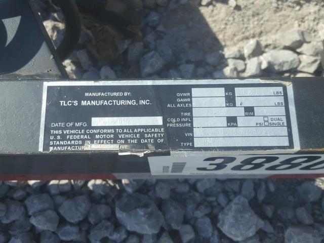 1T9BU1825HL799772 - 2017 UTILITY TRAILER 黑色 照片 10