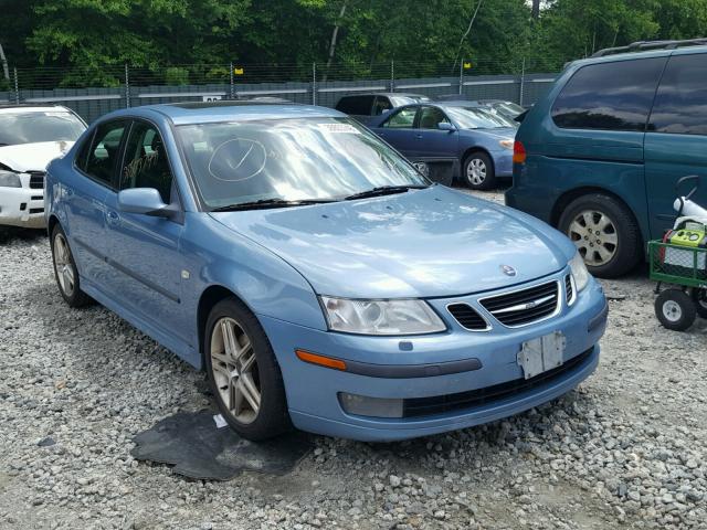 YS3FD49Y271135928 - 2007 SAAB 9-3 2.0T BLUE photo 1