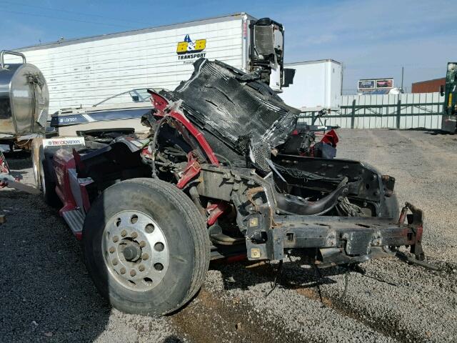 1XP4D49X0CD132524 - 2012 PETERBILT 587 RED photo 1