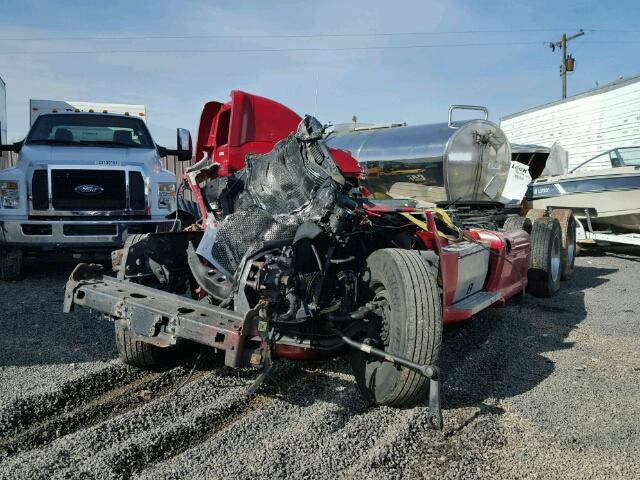 1XP4D49X0CD132524 - 2012 PETERBILT 587 RED photo 2