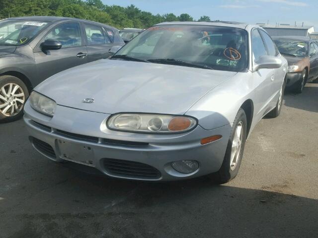 1G3GR64H714111808 - 2001 OLDSMOBILE AURORA GRAY photo 2