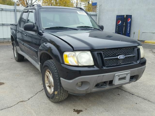 1FMZU77E21UC83822 - 2001 FORD EXPLORER S BLACK photo 1