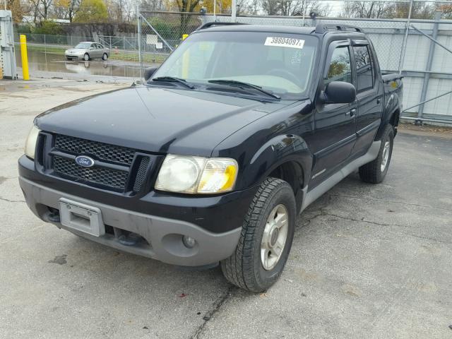 1FMZU77E21UC83822 - 2001 FORD EXPLORER S BLACK photo 2