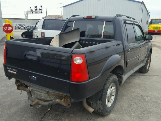 1FMZU77E21UC83822 - 2001 FORD EXPLORER S BLACK photo 4