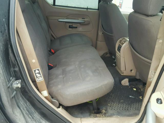 1FMZU77E21UC83822 - 2001 FORD EXPLORER S BLACK photo 6