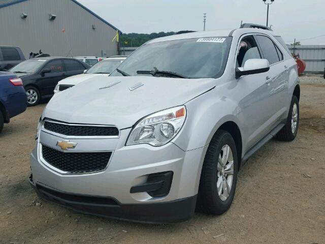 1GNALBEK5FZ111138 - 2015 CHEVROLET EQUINOX SILVER photo 2