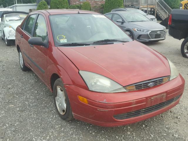 1FAFP33Z44W105697 - 2004 FORD FOCUS LX RED photo 1