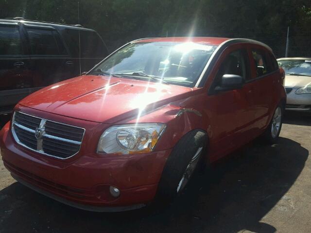 1C3CDWDA2CD532827 - 2012 DODGE CALIBER SX RED photo 2