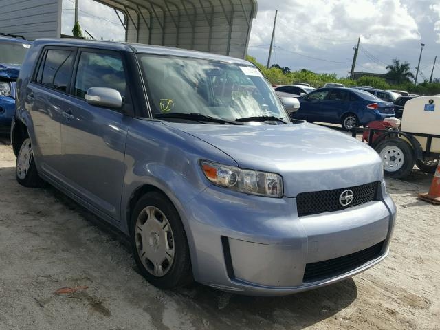 JTLKE50E491086377 - 2009 TOYOTA SCION XB 银色 照片 1