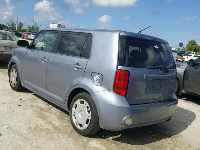 JTLKE50E491086377 - 2009 TOYOTA SCION XB 银色 照片 3
