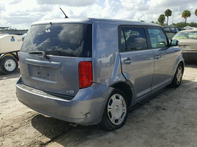 JTLKE50E491086377 - 2009 TOYOTA SCION XB 银色 照片 4