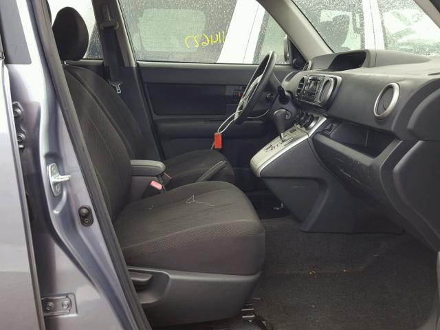 JTLKE50E491086377 - 2009 TOYOTA SCION XB 银色 照片 5