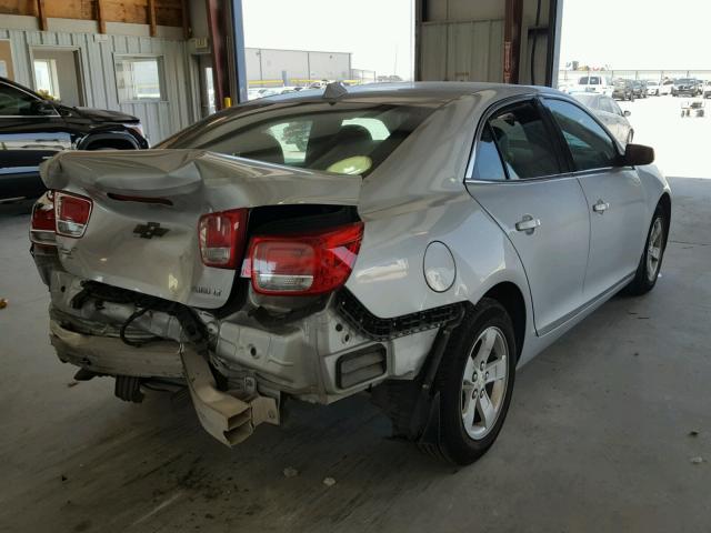 1G11C5SL0EF153023 - 2014 CHEVROLET MALIBU 1LT ვერცხლისფერი ფოტო 4