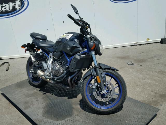 JYARM06YXFA000708 - 2015 YAMAHA FZ07 C GRAY photo 1