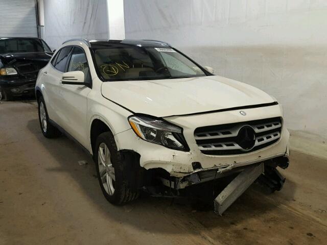 WDCTG4GB5JJ372091 - 2018 MERCEDES-BENZ GLA 250 4M WHITE photo 1