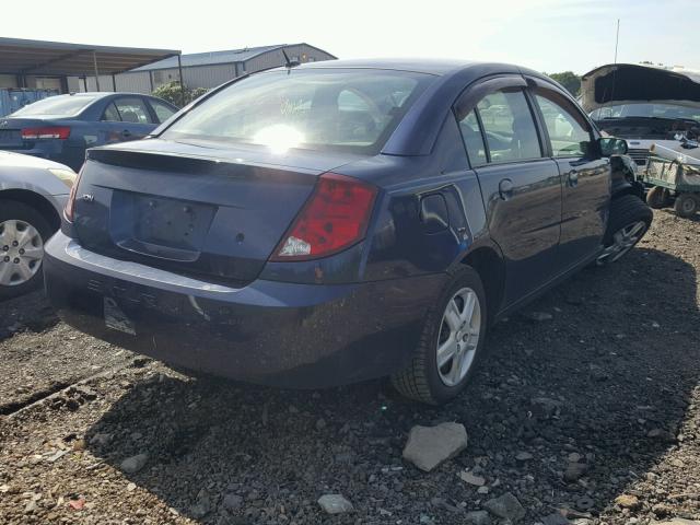 1G8AJ55F47Z116412 - 2007 SATURN ION LEVEL BLUE photo 4