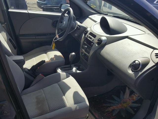 1G8AJ55F47Z116412 - 2007 SATURN ION LEVEL BLUE photo 5