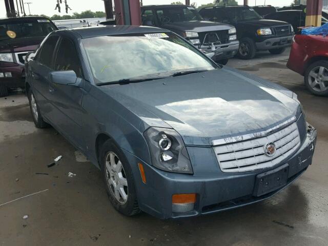 1G6DM57T160210430 - 2006 CADILLAC CTS BLUE photo 1