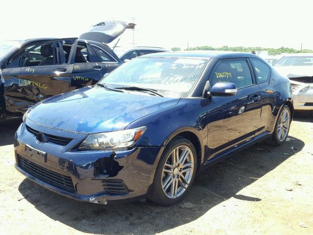 JTKJF5C76C3041639 - 2012 TOYOTA SCION TC 蓝色 照片 2