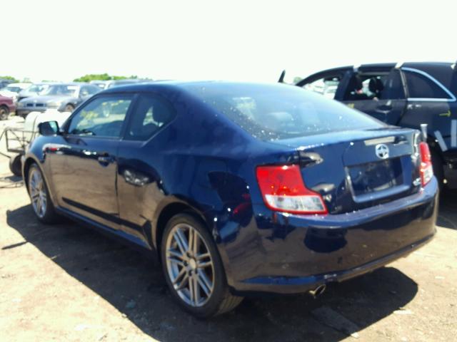 JTKJF5C76C3041639 - 2012 TOYOTA SCION TC 蓝色 照片 3