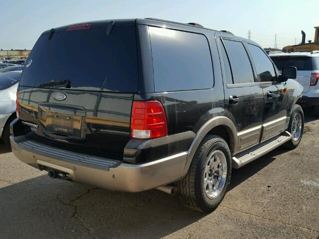 1FMFU18L74LA99161 - 2004 FORD EXPEDITION BLACK photo 4