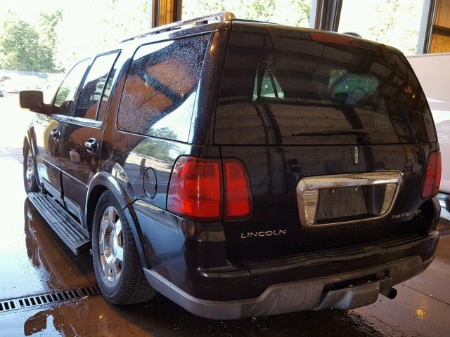 5LMFU28R43LJ13569 - 2003 LINCOLN NAVIGATOR BLACK photo 3