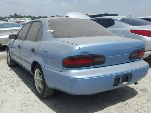 1Y1SK536XRZ076555 - 1994 GEO PRIZM BASE BLUE photo 3