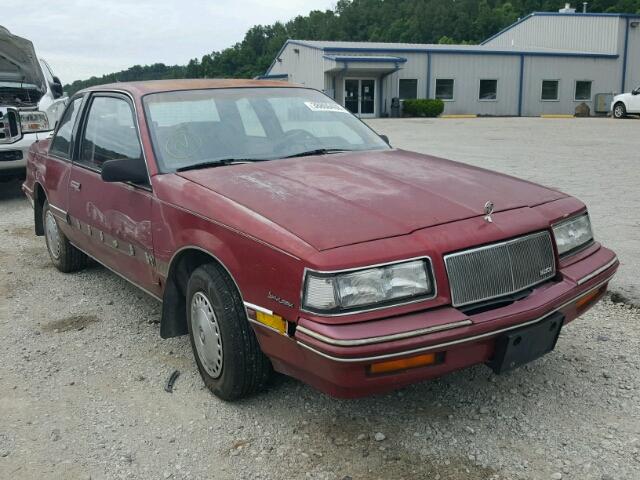 1G4NV14U7LM038716 - 1990 BUICK SKYLARK MAROON photo 1