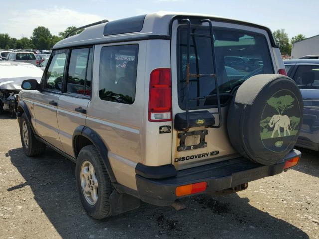 SALTY1240YA272462 - 2000 LAND ROVER DISCOVERY GOLD photo 3