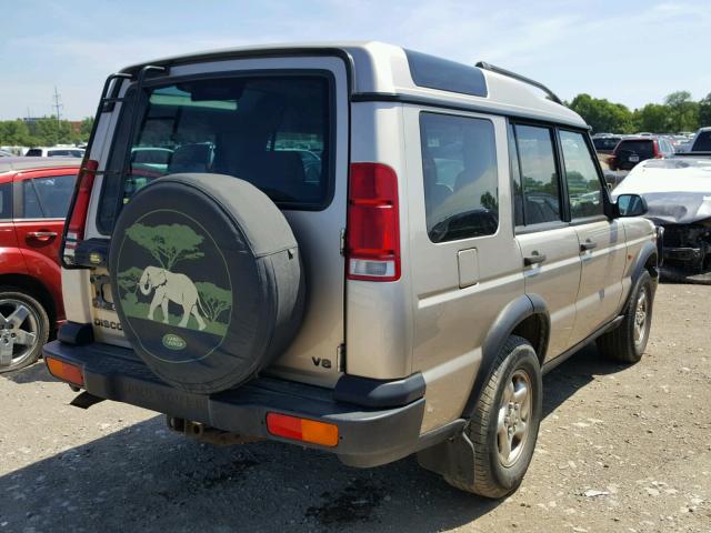 SALTY1240YA272462 - 2000 LAND ROVER DISCOVERY GOLD photo 4