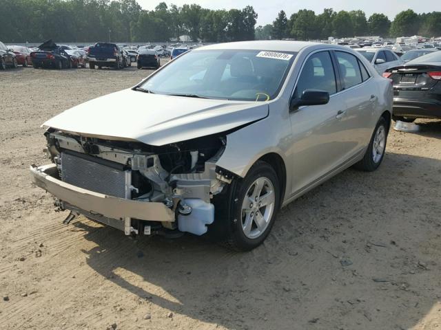 1G11B5SLXEF160001 - 2014 CHEVROLET MALIBU LS 金色 照片 2