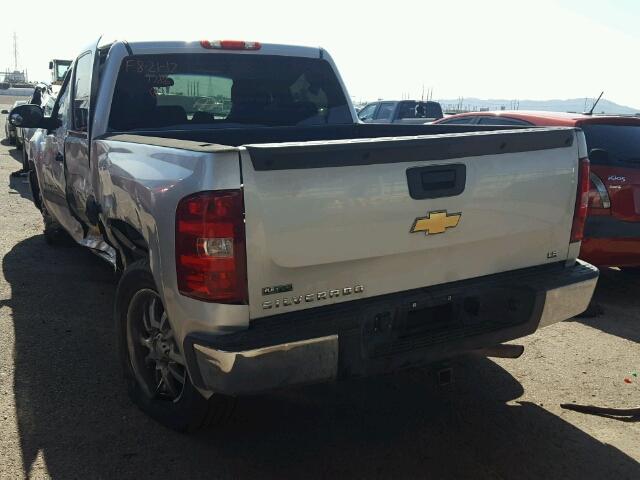 3GCRCREAXAG181786 - 2010 CHEVROLET SILVERADO GRAY photo 3