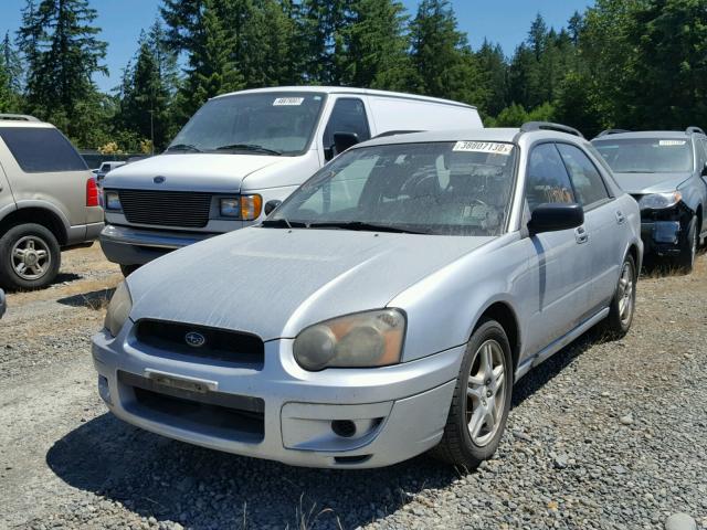 JF1GG67515G804357 - 2005 SUBARU IMPREZA RS SILVER photo 2