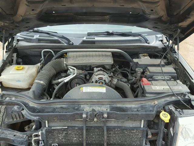 1J8HG48K08C187660 - 2008 JEEP COMMANDER BLACK photo 7